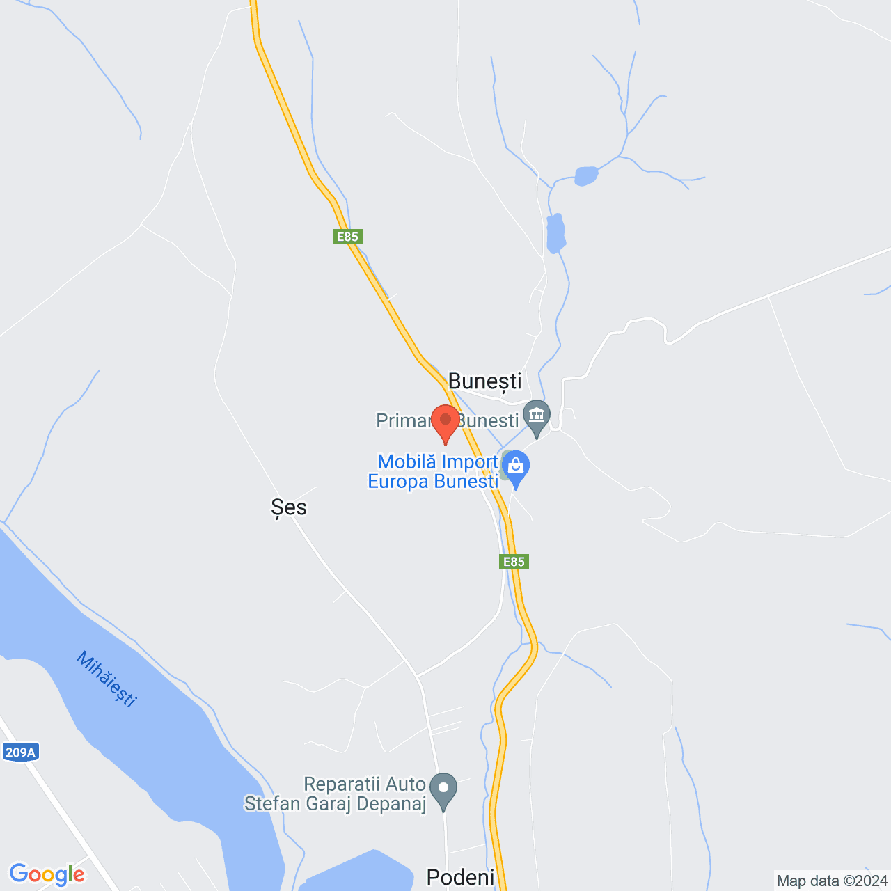 Poza harta streetview, zoom 14, adresa Bunesti Suceava, , judetul