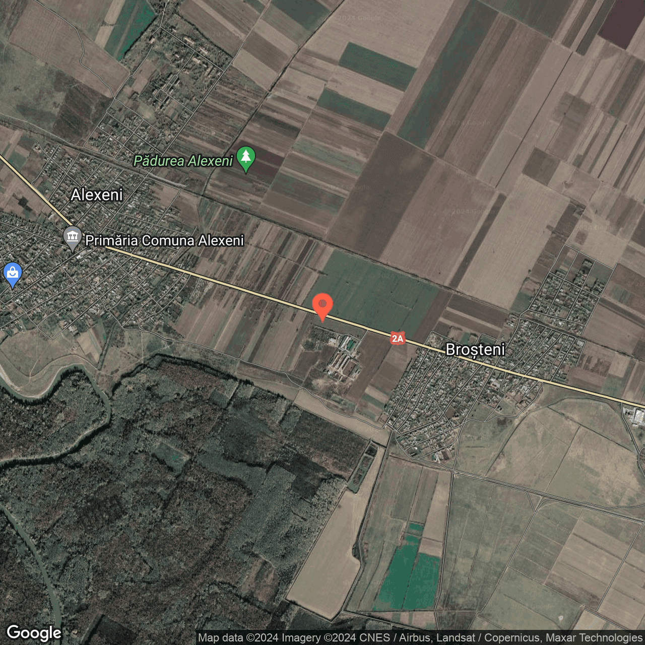 Poza harta hybrid, zoom 14, adresa Alexeni Ialomita, , judetul