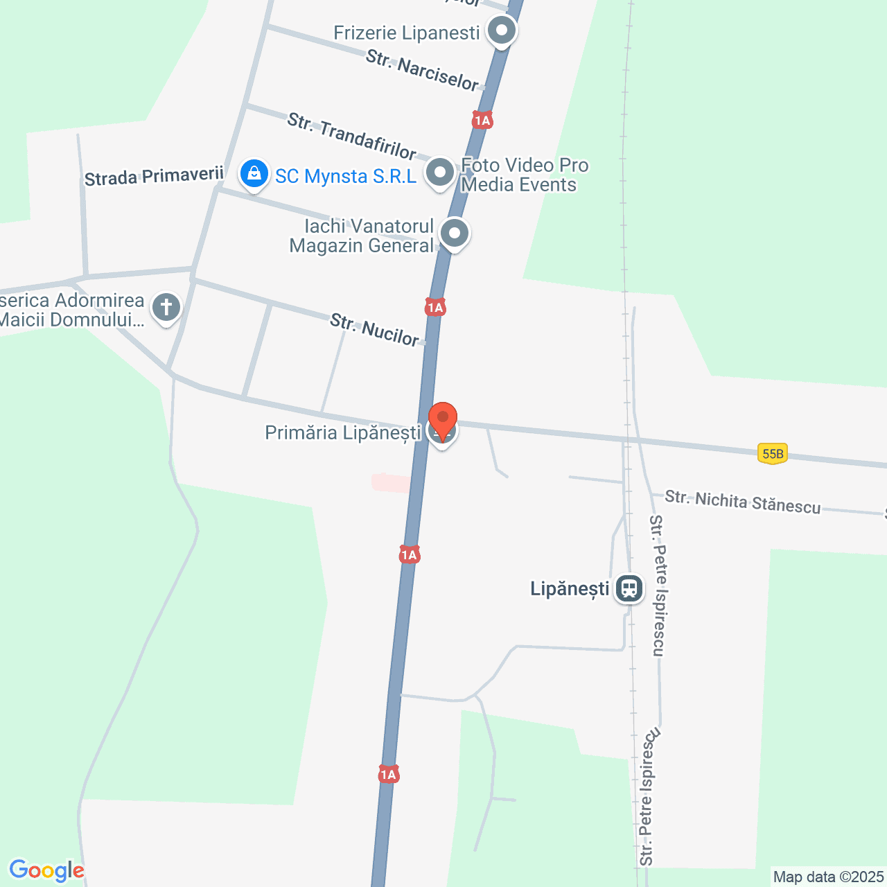 Poza harta streetview, zoom 16, adresa Lipanesti Prahova, , judetul