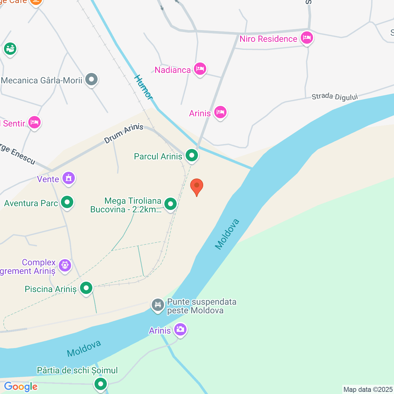 Poza harta streetview, zoom 16, adresa Gura Humorului Suceava, , judetul