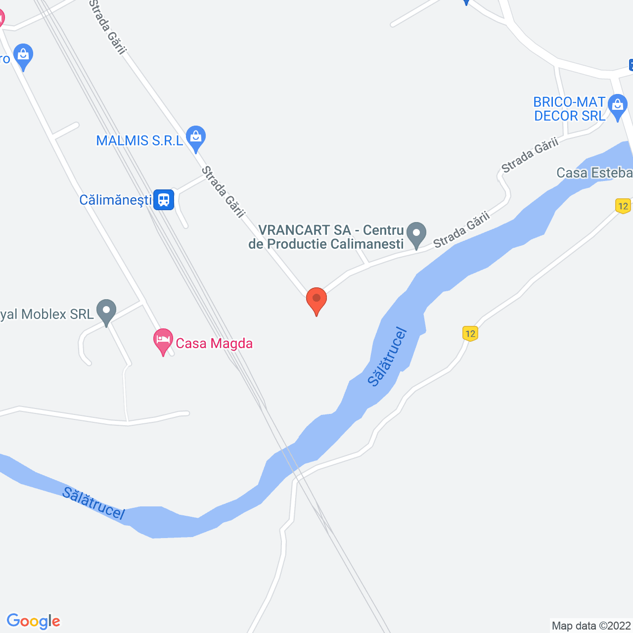 Poza harta streetview, zoom 16, adresa Garii 54 Calimanesti, Calimanesti, judetul Valcea