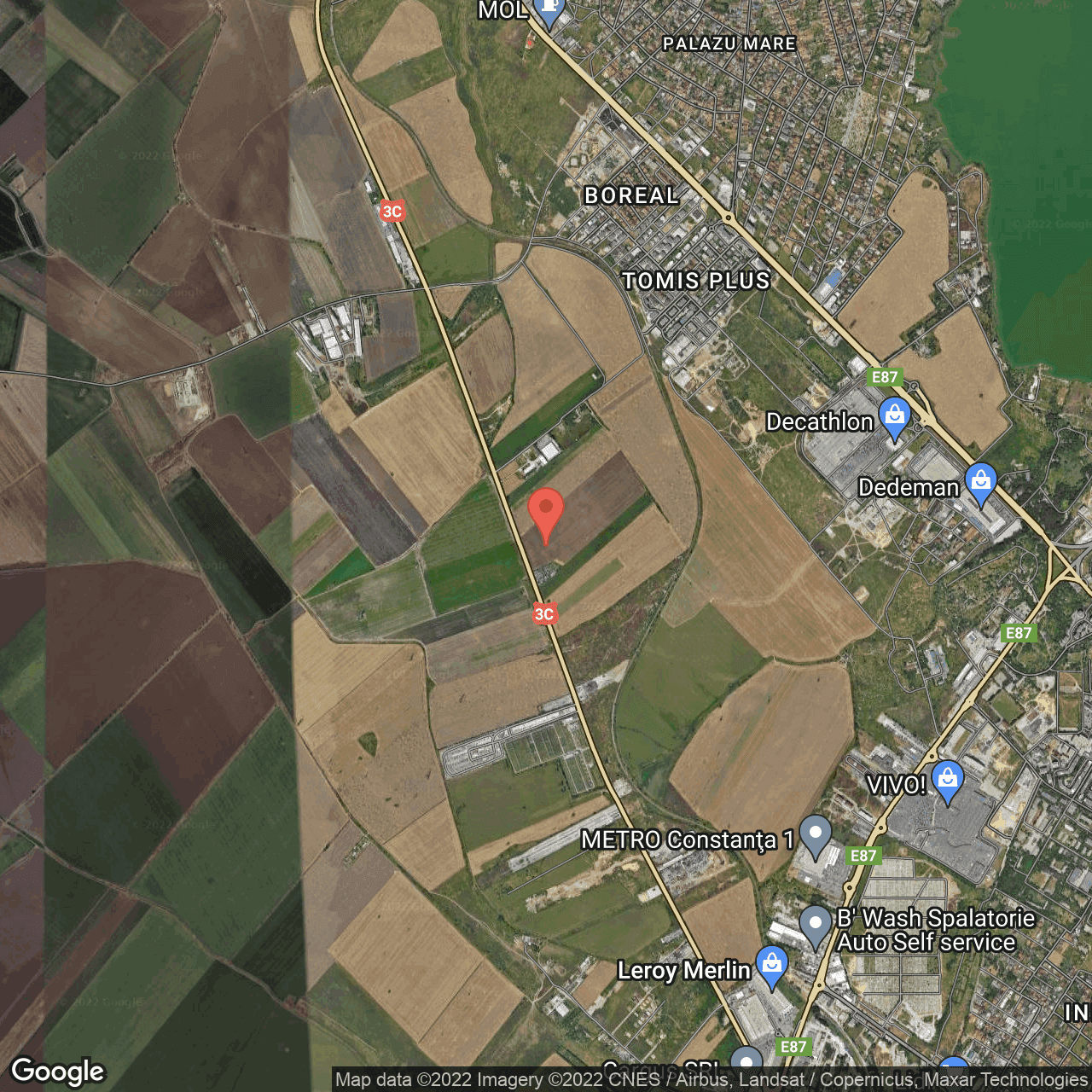 Poza harta hybrid, zoom 14, adresa Constanta, judetul Constanta