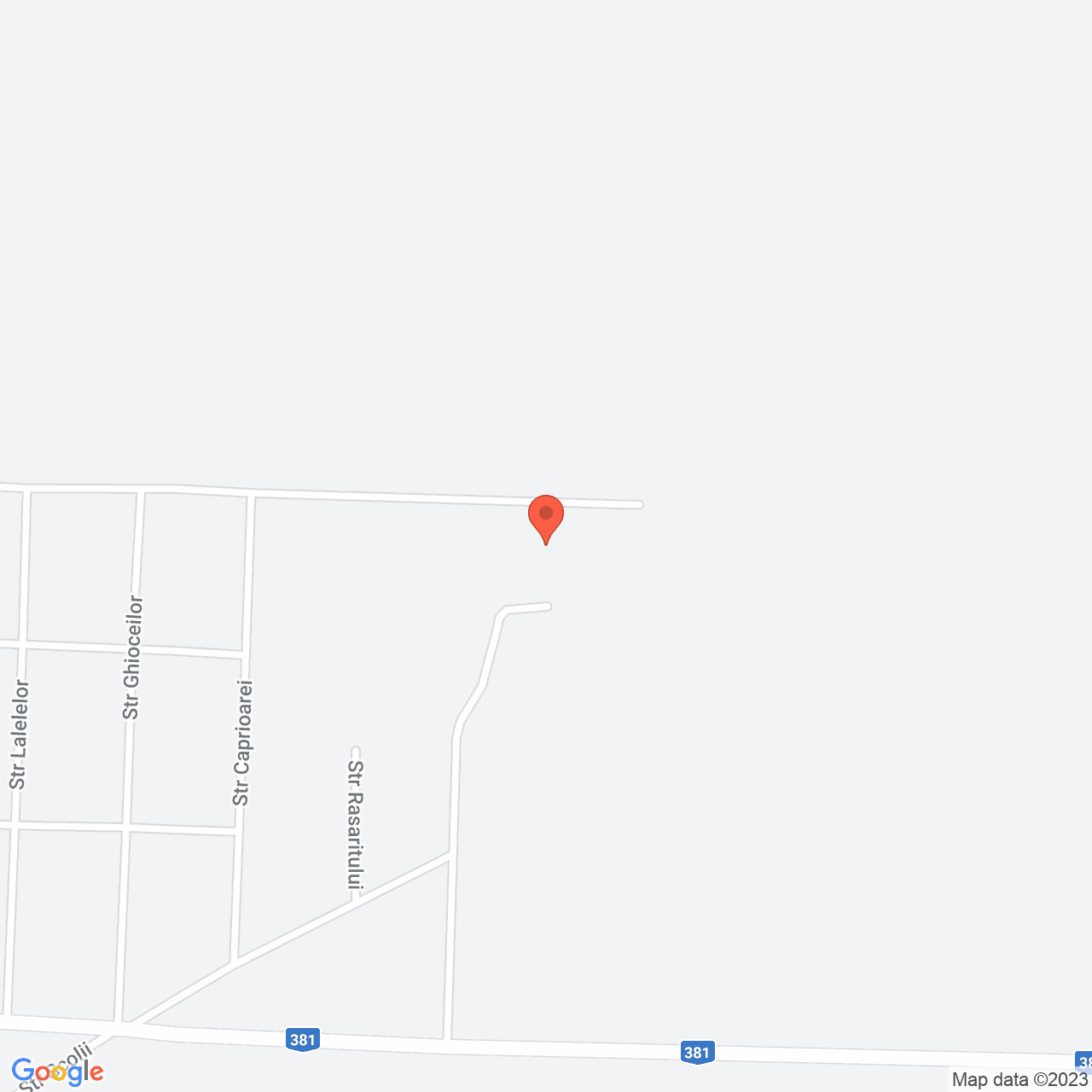 Poza harta streetview, zoom 16, adresa Potarnichea, , judetul