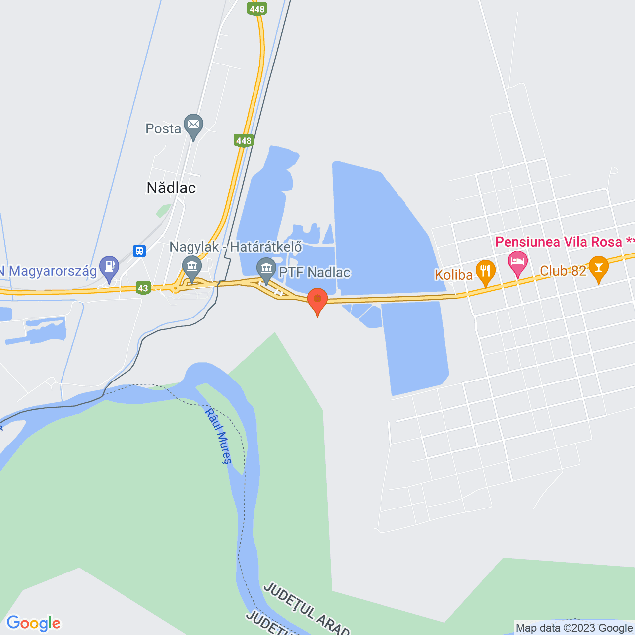 Poza harta streetview, zoom 14, adresa Nadlac, , judetul