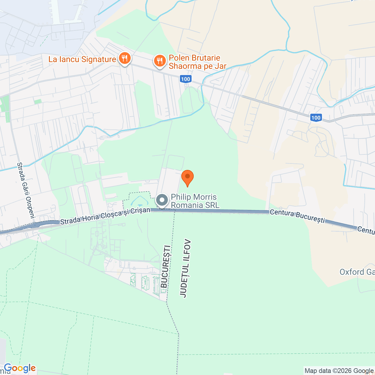 Poza harta streetview, zoom 14, adresa Tunari Ilfov, , judetul