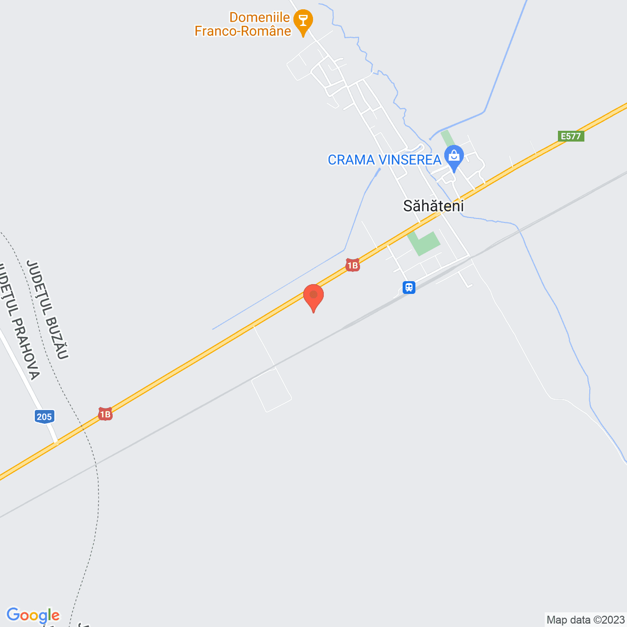 Poza harta streetview, zoom 14, adresa Sahateni, , judetul