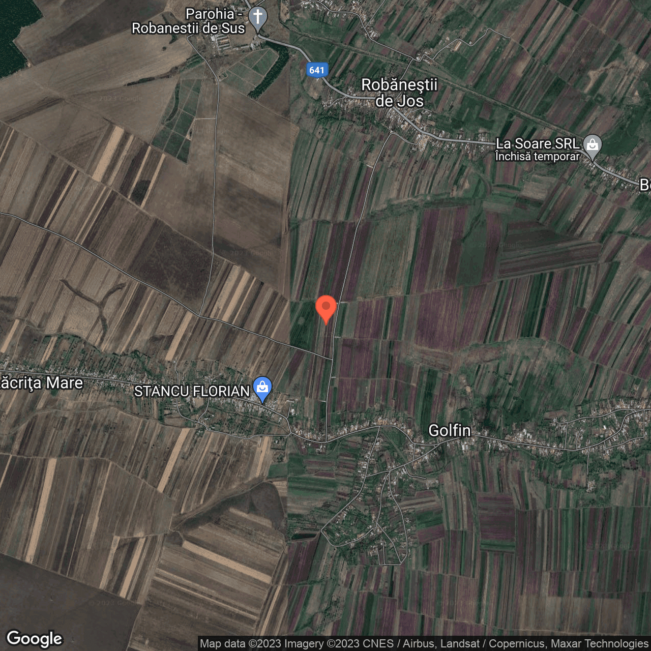 Poza harta hybrid, zoom 14, adresa Robanesti Dolj, , judetul