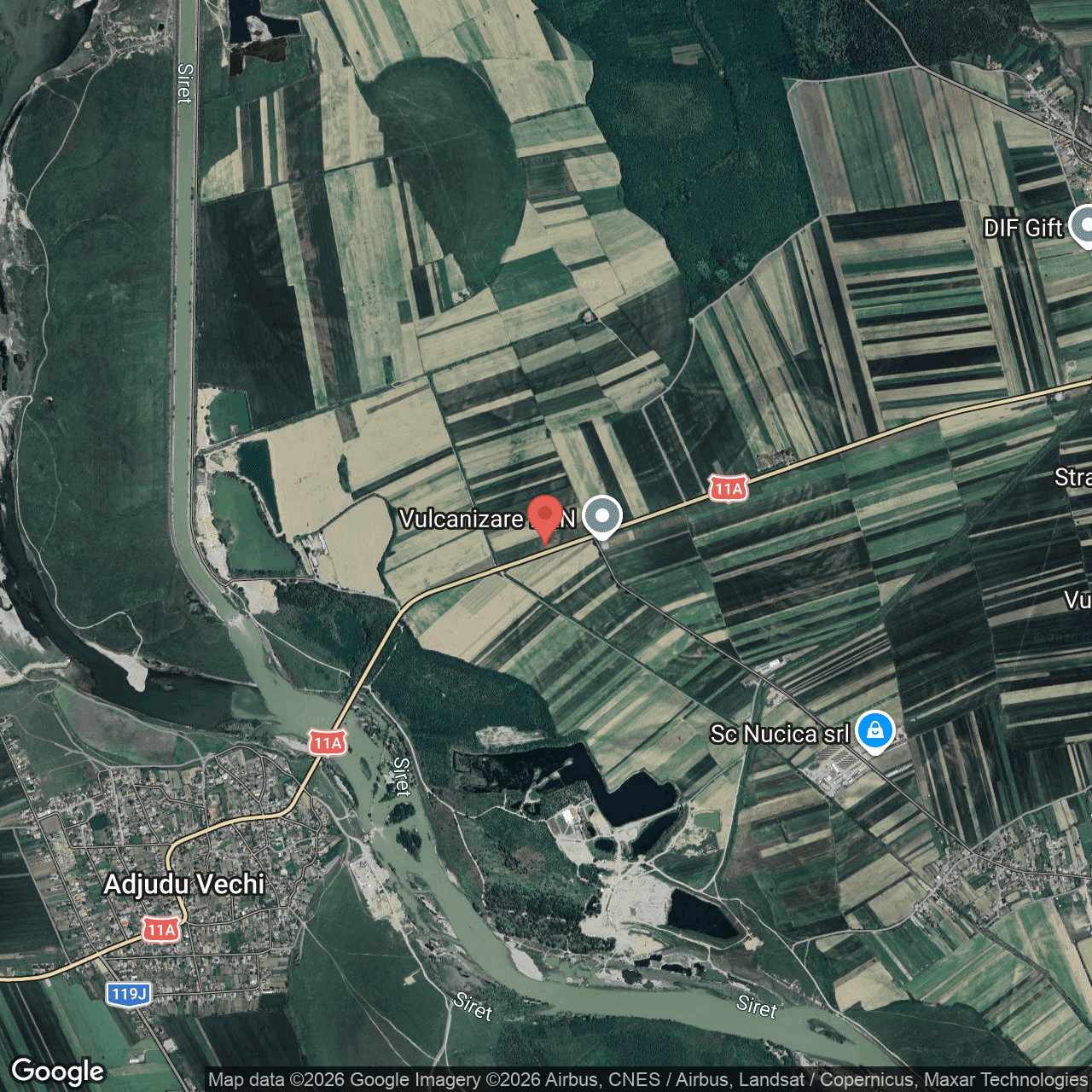 Poza harta hybrid, zoom 14, adresa Homocea Vrancea, , judetul