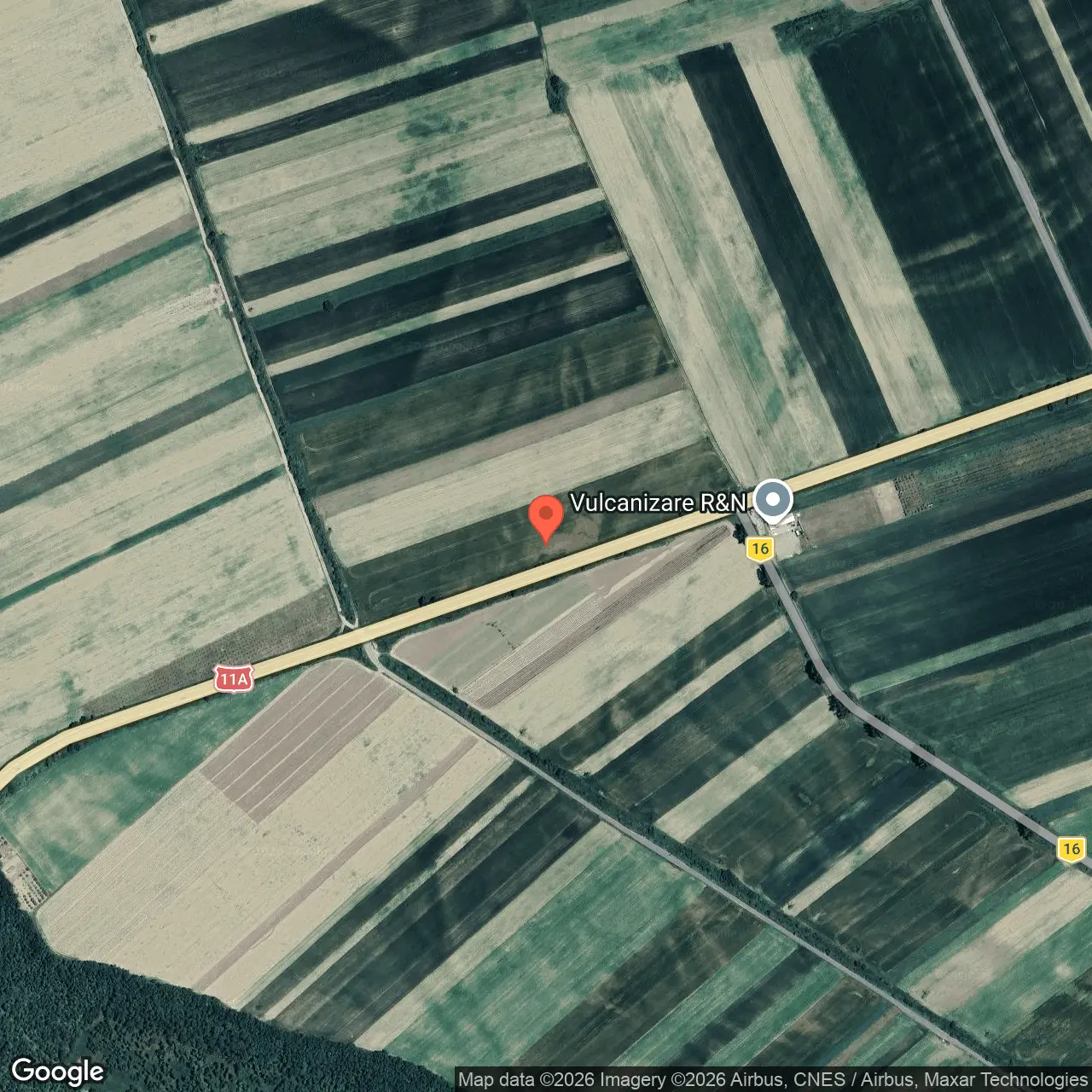 Poza harta hybrid, zoom 16, adresa Homocea Vrancea, , judetul