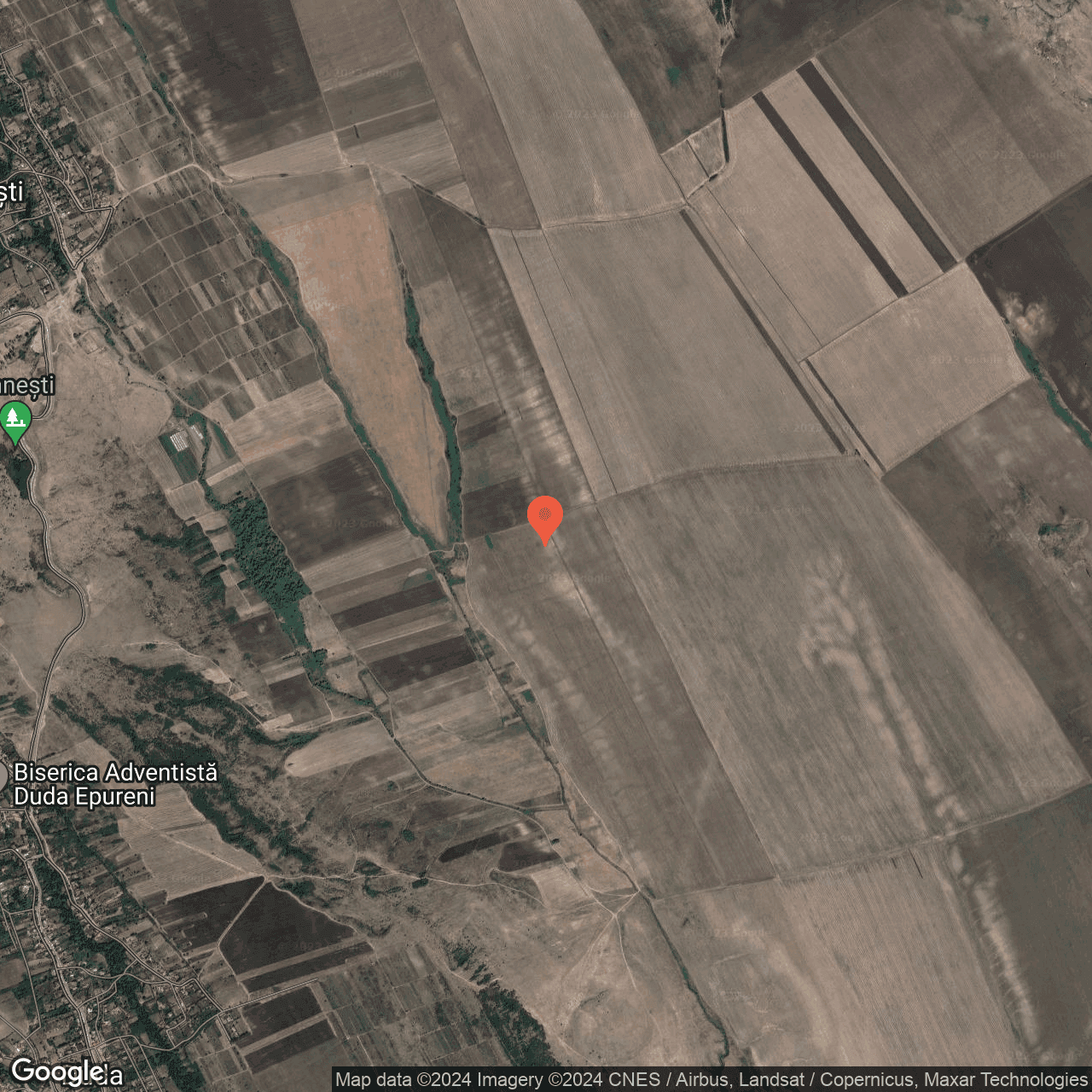 Poza harta hybrid, zoom 14, adresa Duda Epureni, , judetul