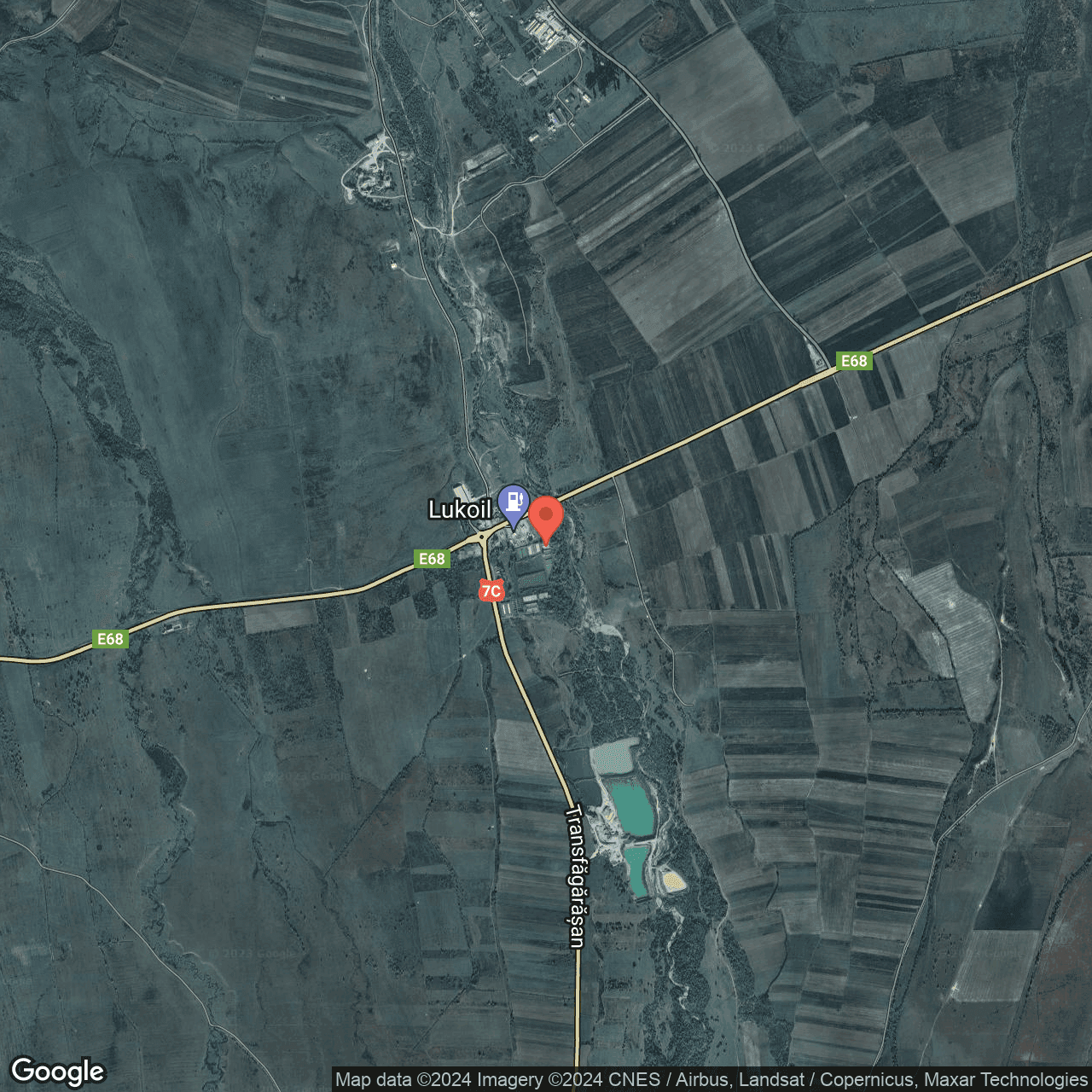 Poza harta hybrid, zoom 14, adresa Carta Sibiu, , judetul