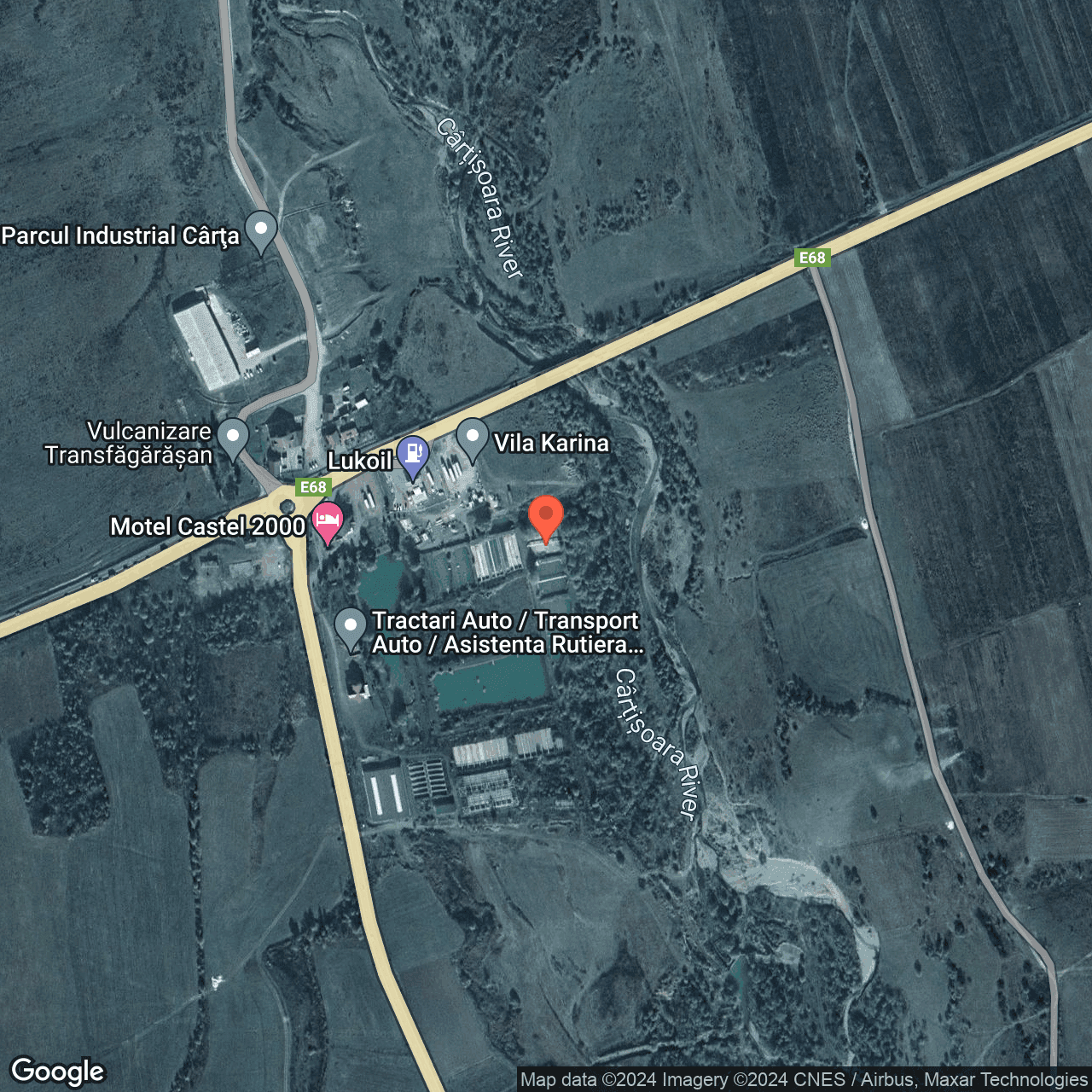 Poza harta hybrid, zoom 16, adresa Carta Sibiu, , judetul