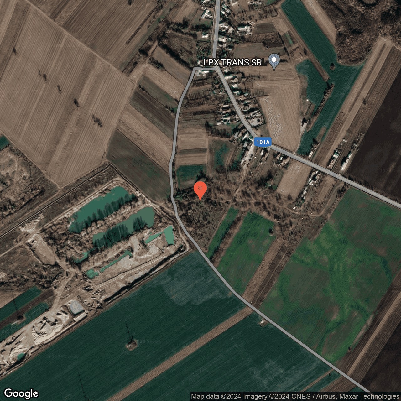 Poza harta hybrid, zoom 16, adresa Cocorasti Colt, , judetul