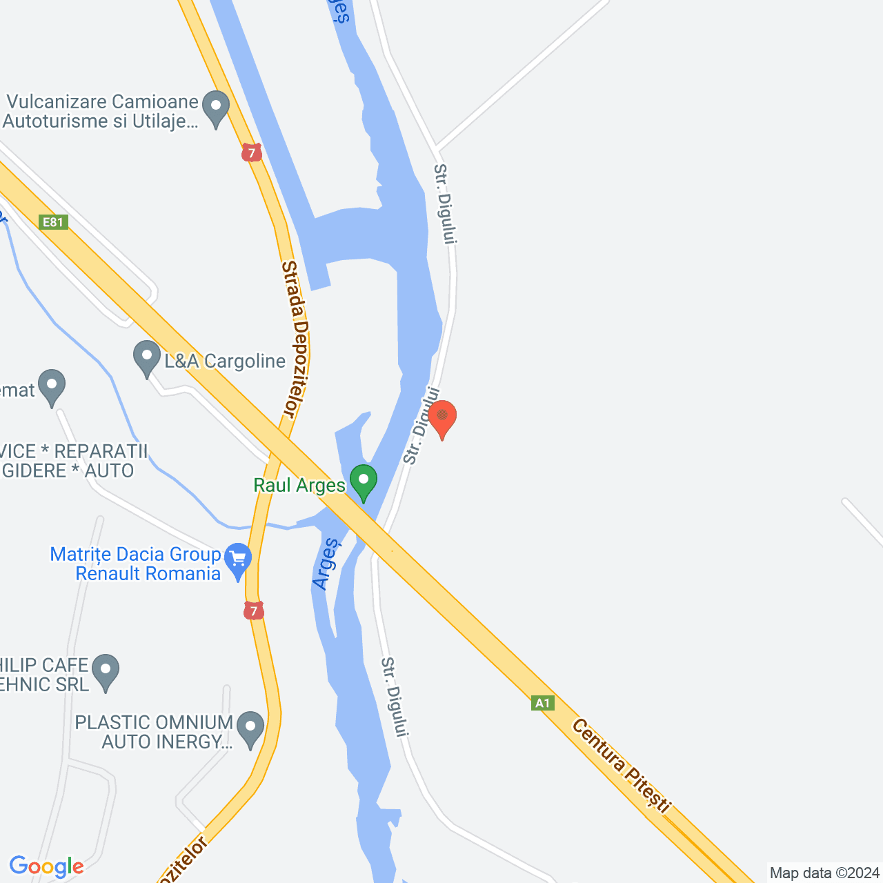 Poza harta streetview, zoom 16, adresa Maracineni Arges, , judetul