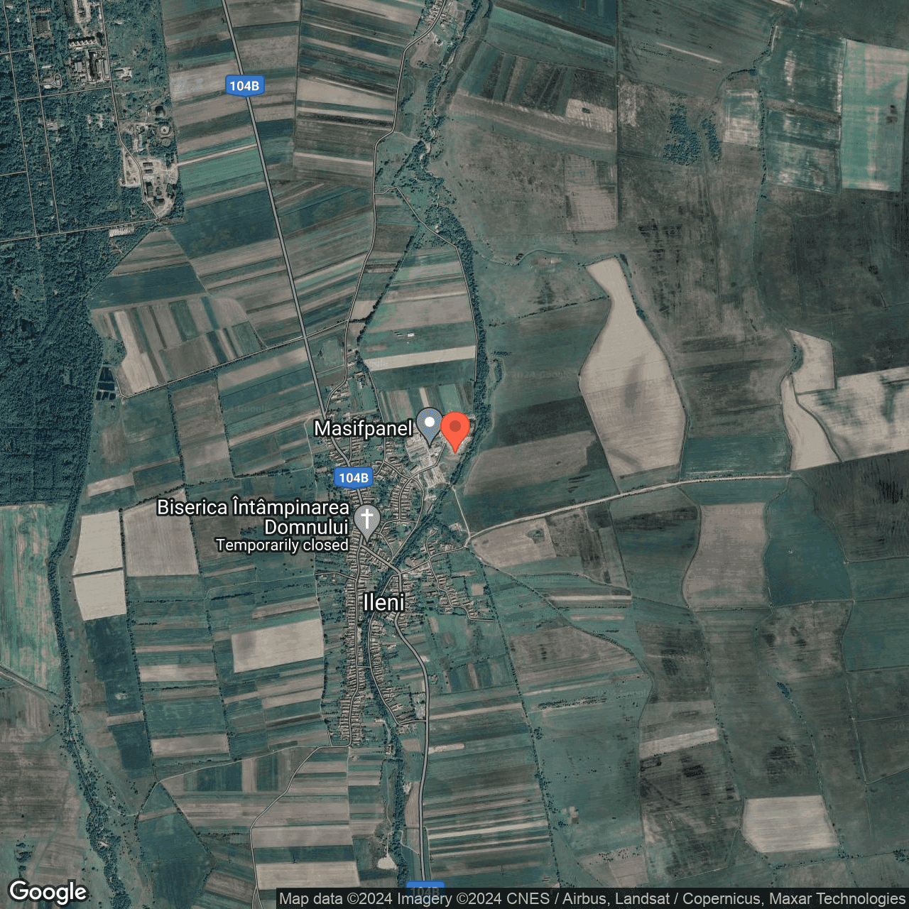 Poza harta hybrid, zoom 14, adresa Mandra Brasov, , judetul