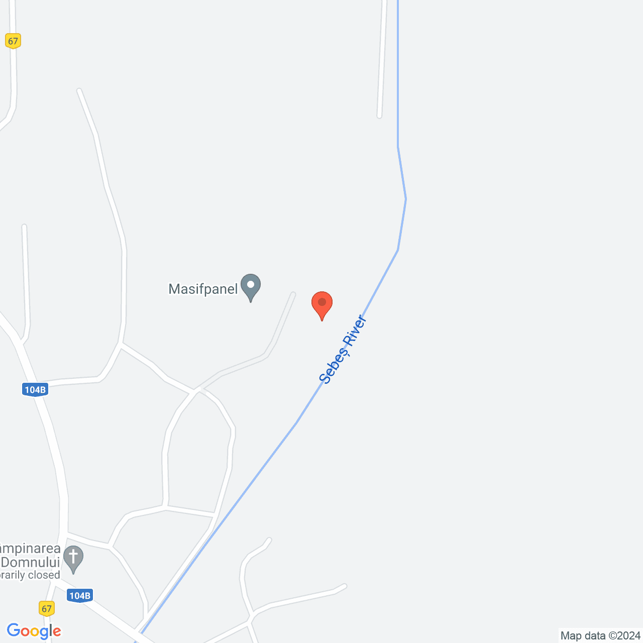 Poza harta streetview, zoom 16, adresa Mandra Brasov, , judetul