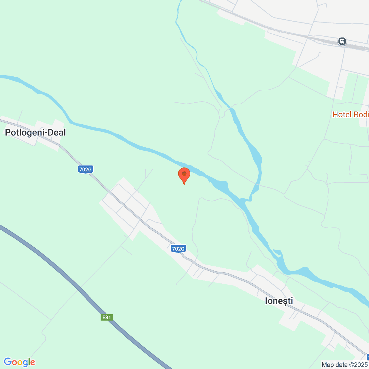 Poza harta streetview, zoom 14, adresa Petresti Dambovita, , judetul