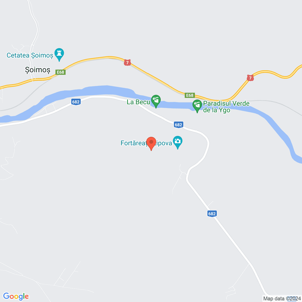 Poza harta streetview, zoom 14, adresa Lipova Arad, , judetul