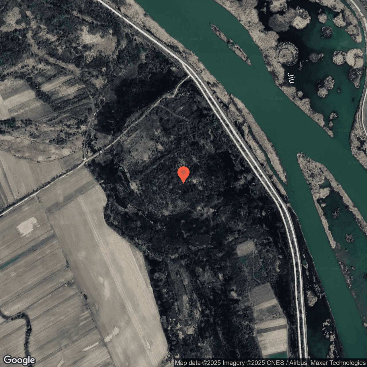 Poza harta hybrid, zoom 16, adresa Plopsoru Gorj, , judetul