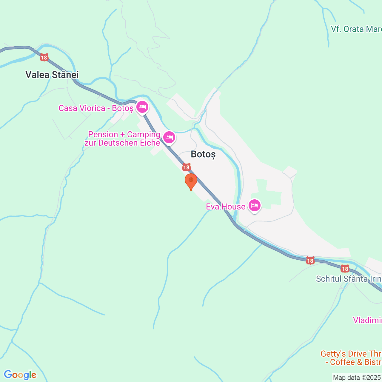 Poza harta streetview, zoom 14, adresa Botos, com Ciocănești, jud. Suceava, , judetul