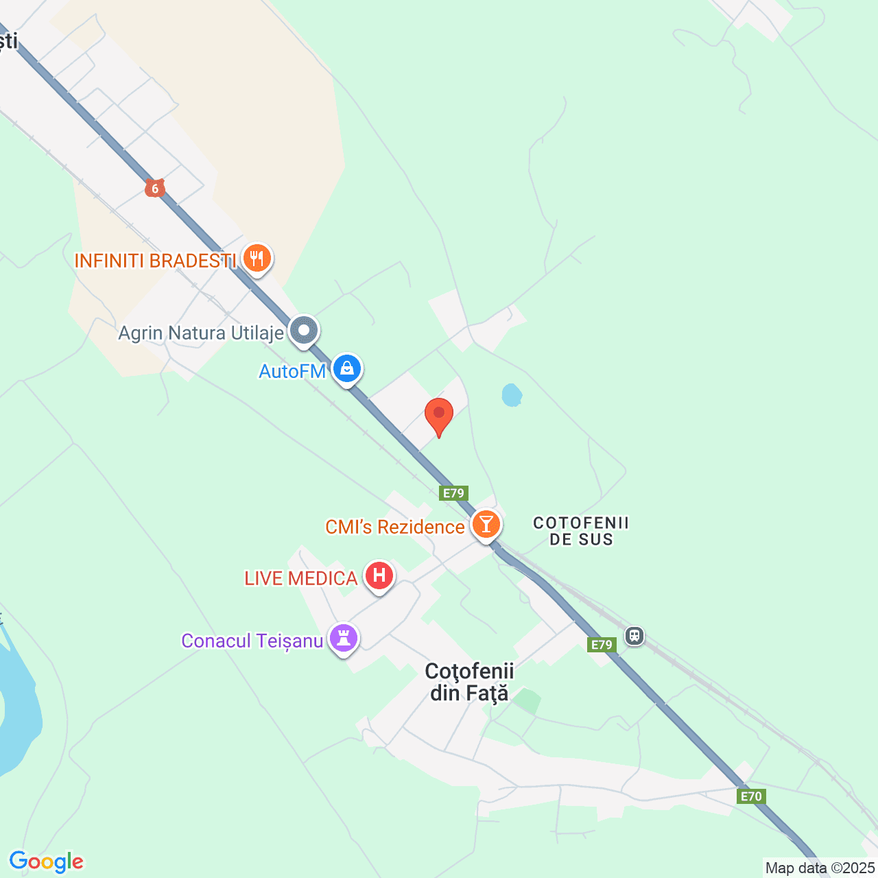 Poza harta streetview, zoom 14, adresa Almaj, sat Beharca, jud. Dolj, , judetul