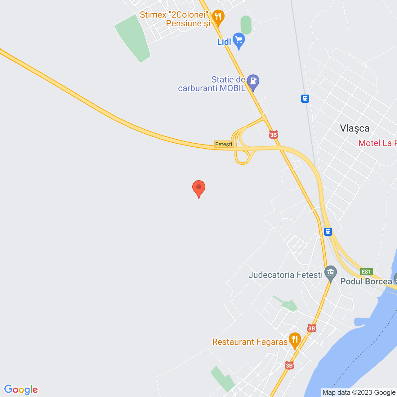 Poza harta streetview, zoom 14, adresa Fetesti, , judetul