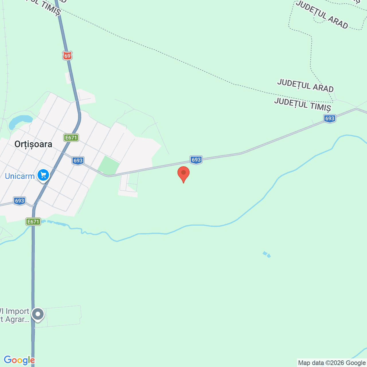 Poza harta streetview, zoom 14, adresa Orțișoara, jud. Timiș, , judetul