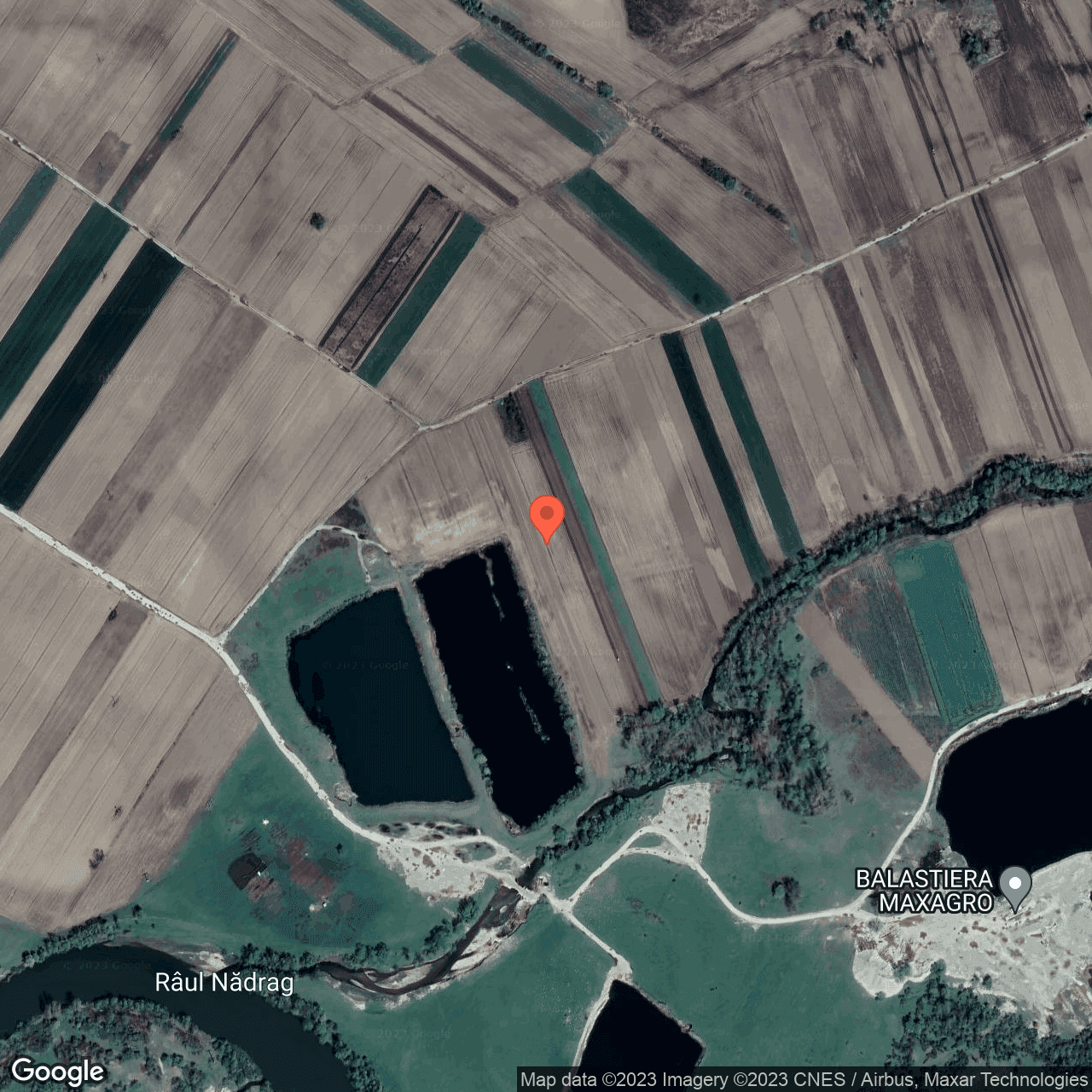 Poza harta hybrid, zoom 16, adresa Jena Timis, , judetul