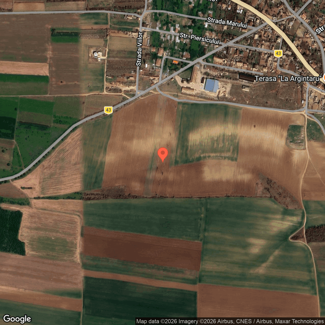 Poza harta hybrid, zoom 16, adresa Ostrov Constanta, , judetul