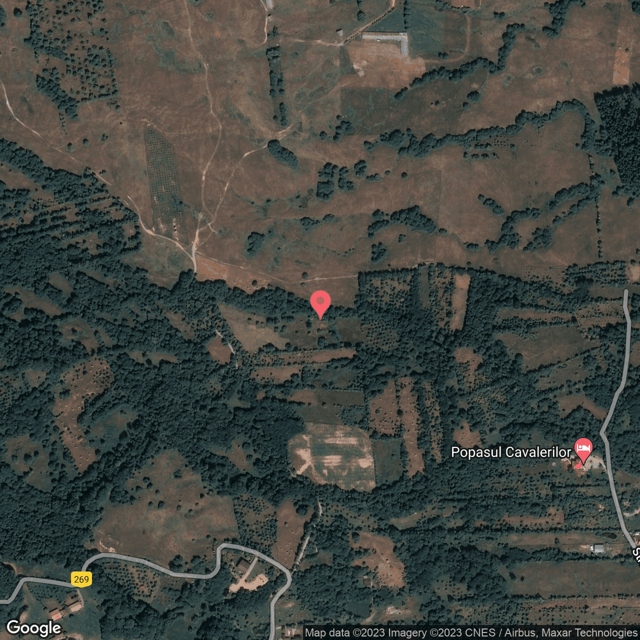 Poza harta hybrid, zoom 16, adresa Slatina Nucsoara, , judetul