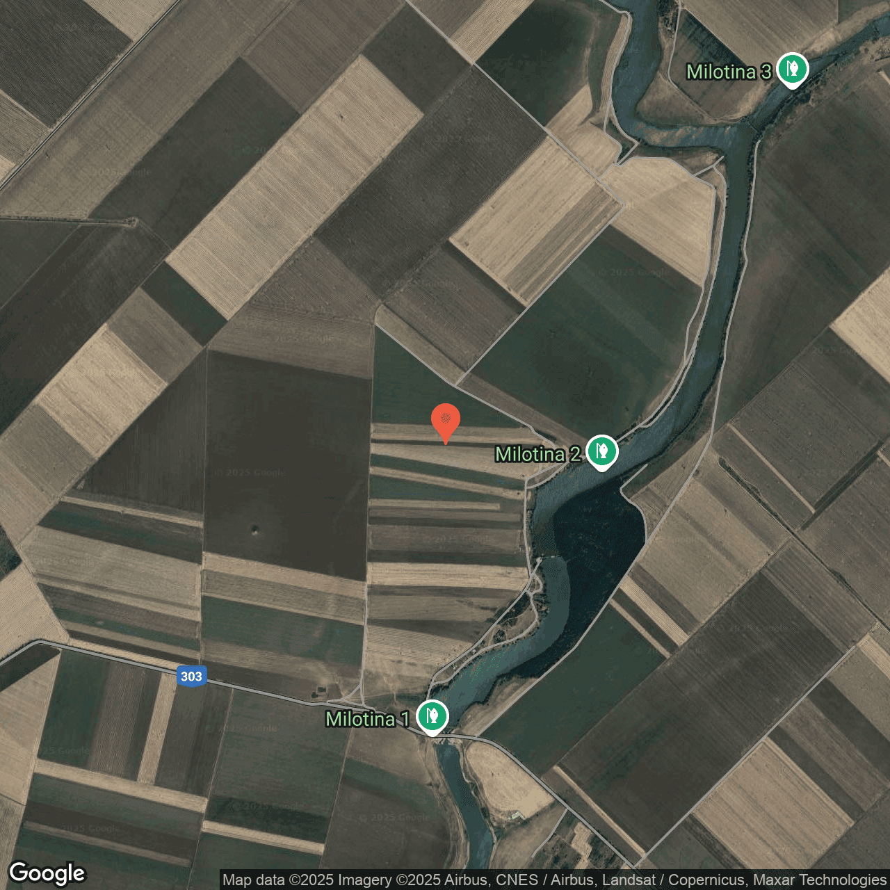 Poza harta hybrid, zoom 14, adresa Valea Argovei Calarasi, , judetul