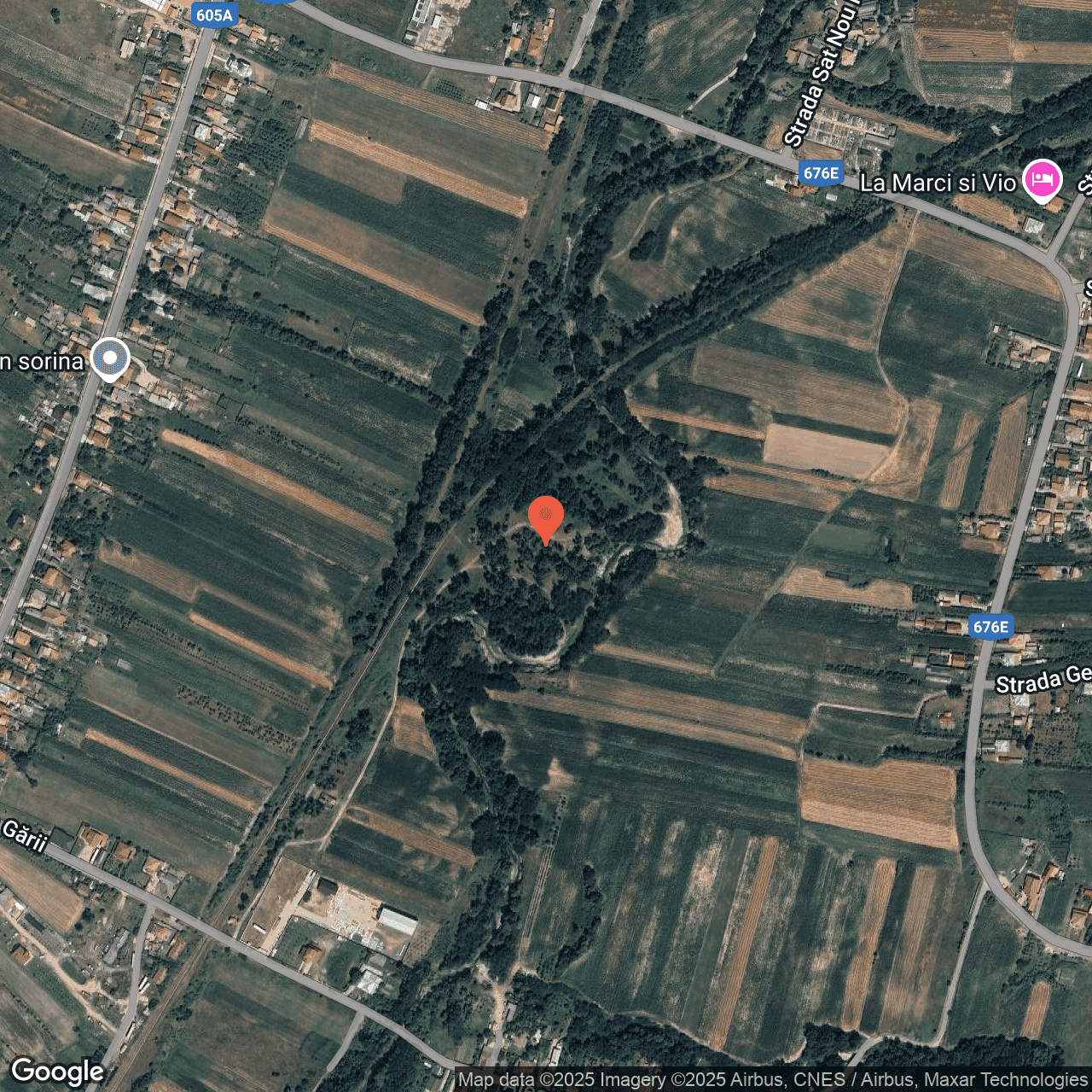 Poza harta hybrid, zoom 16, adresa Berbesti Valcea, , judetul