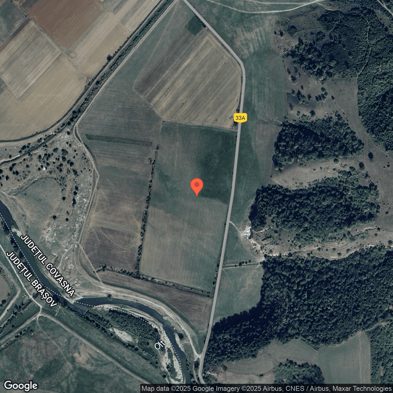 Poza harta hybrid, zoom 16, adresa Valcele Covasna, , judetul