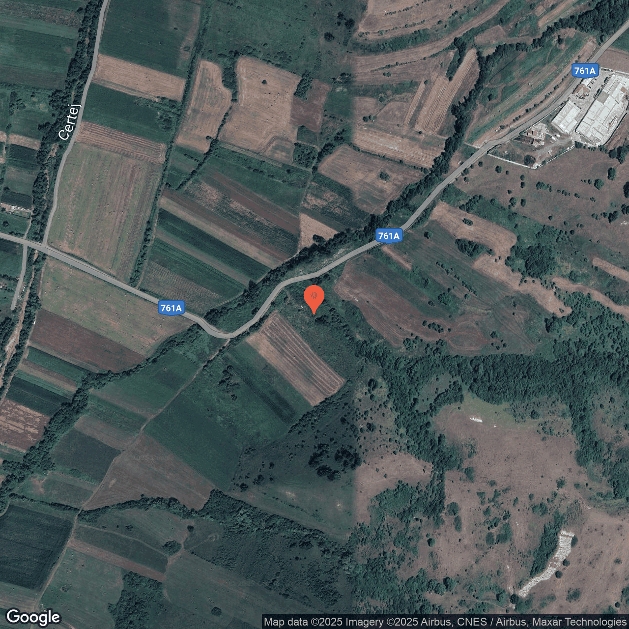 Poza harta hybrid, zoom 16, adresa Nojag, comuna Certej, jud.Hunedoara, , judetul