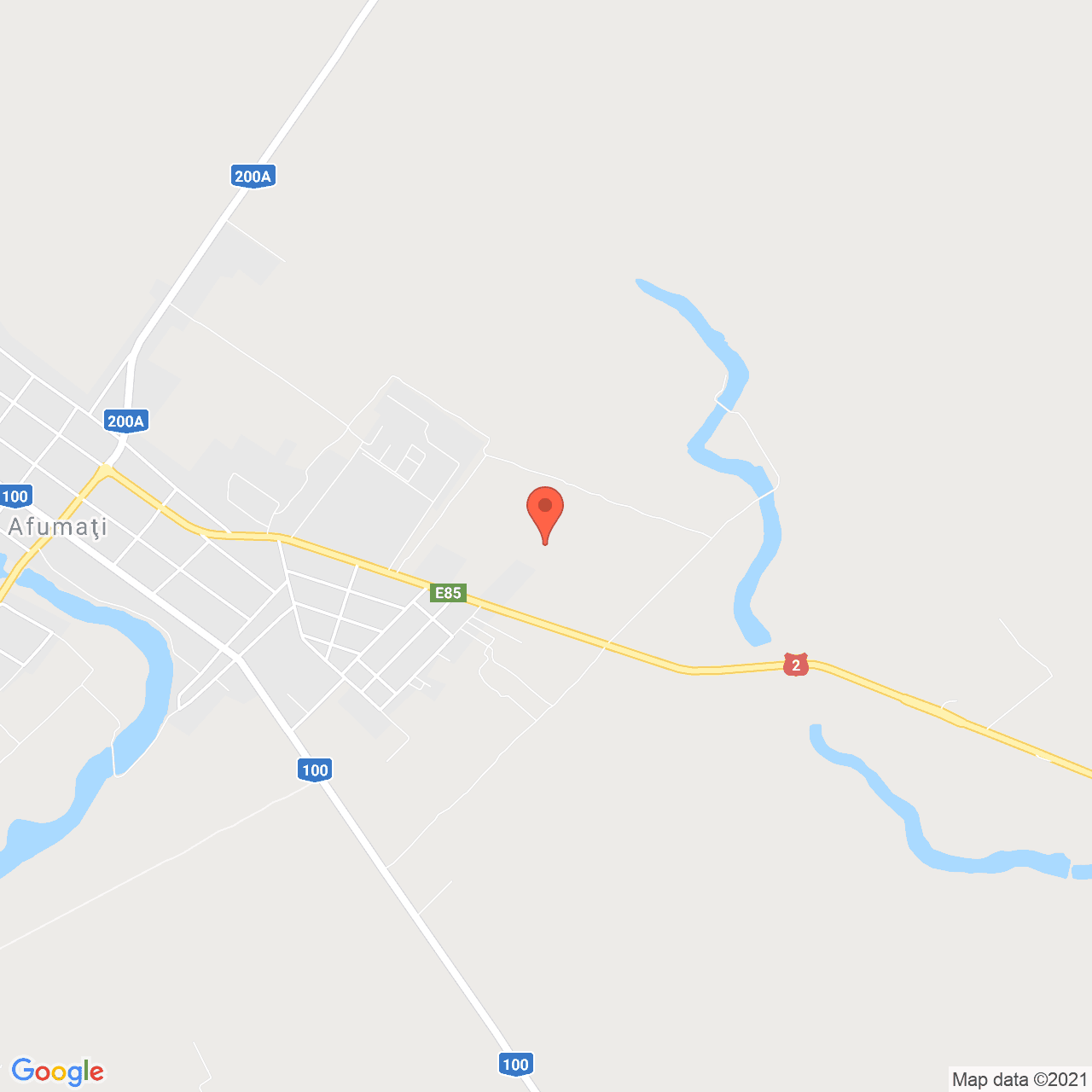 Poza harta streetview, zoom 14, adresa Bucuresti-Urziceni 249, Afumati, judetul Bucuresti Ilfov