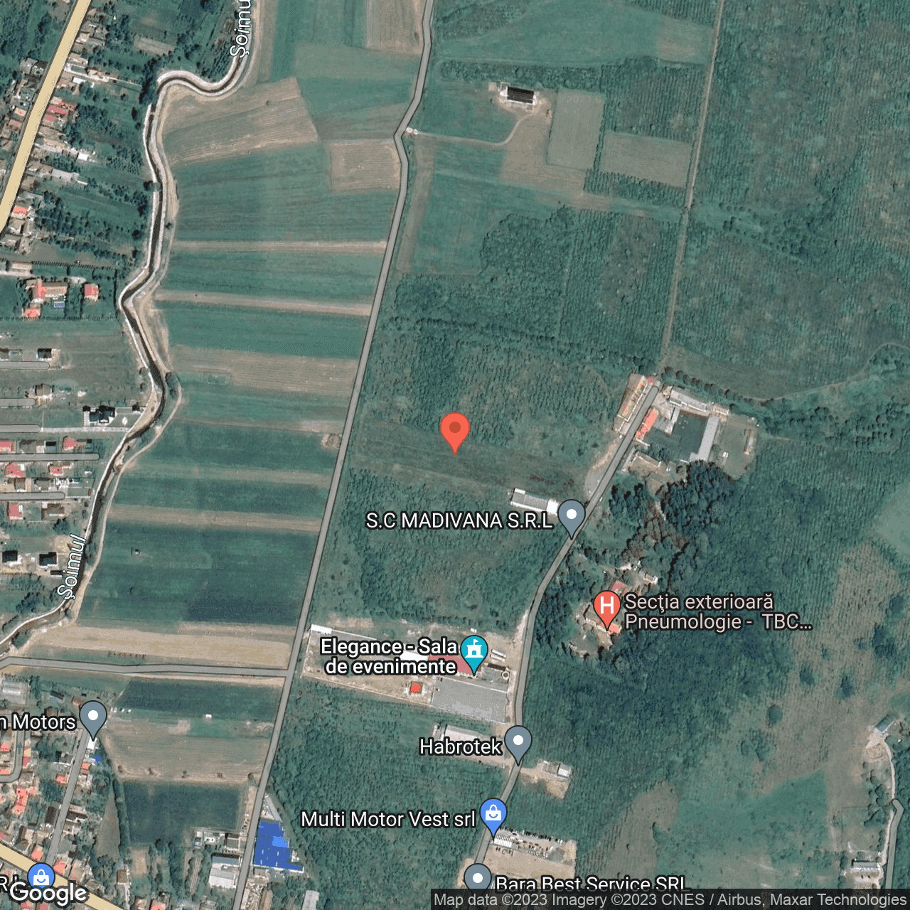 Poza harta hybrid, zoom 16, adresa Alesd, , judetul