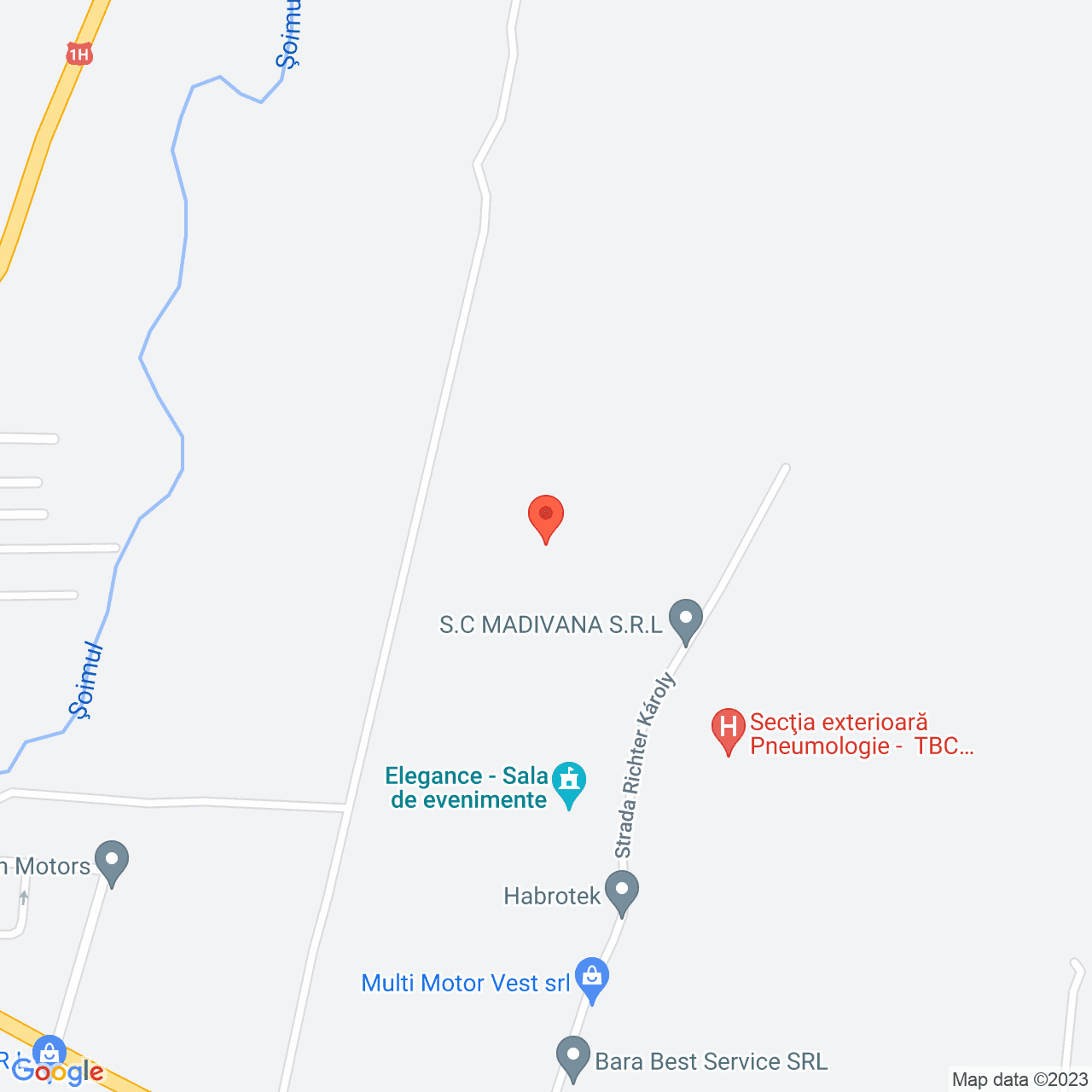 Poza harta streetview, zoom 16, adresa Alesd, , judetul