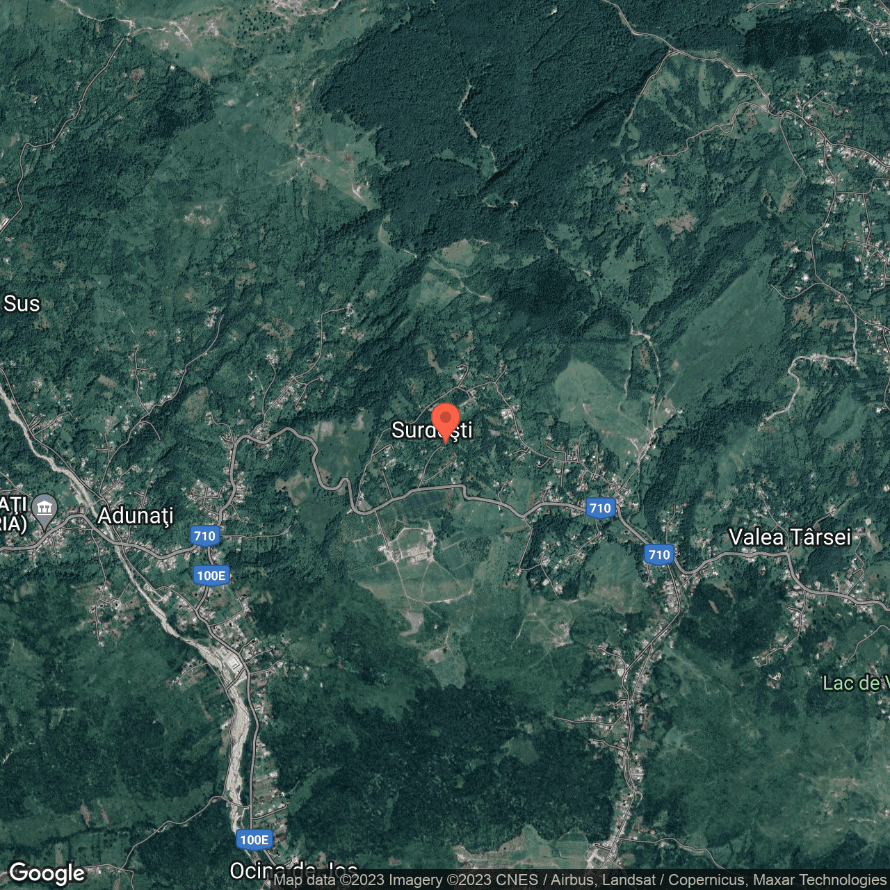 Poza harta hybrid, zoom 14, adresa Breaza, , judetul