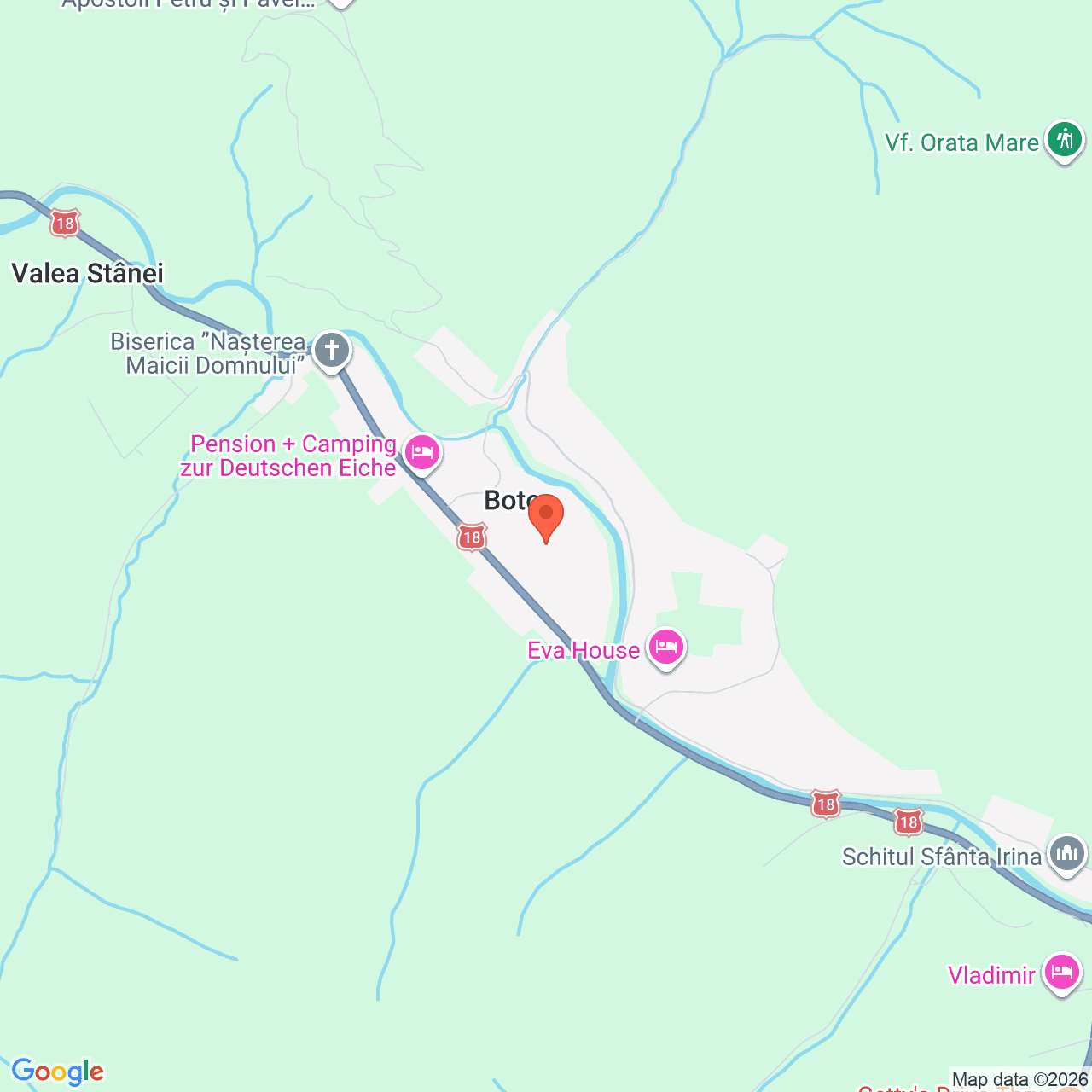 Poza harta streetview, zoom 14, adresa Botoș, com. Ciocănești, jud. Suceava, , judetul