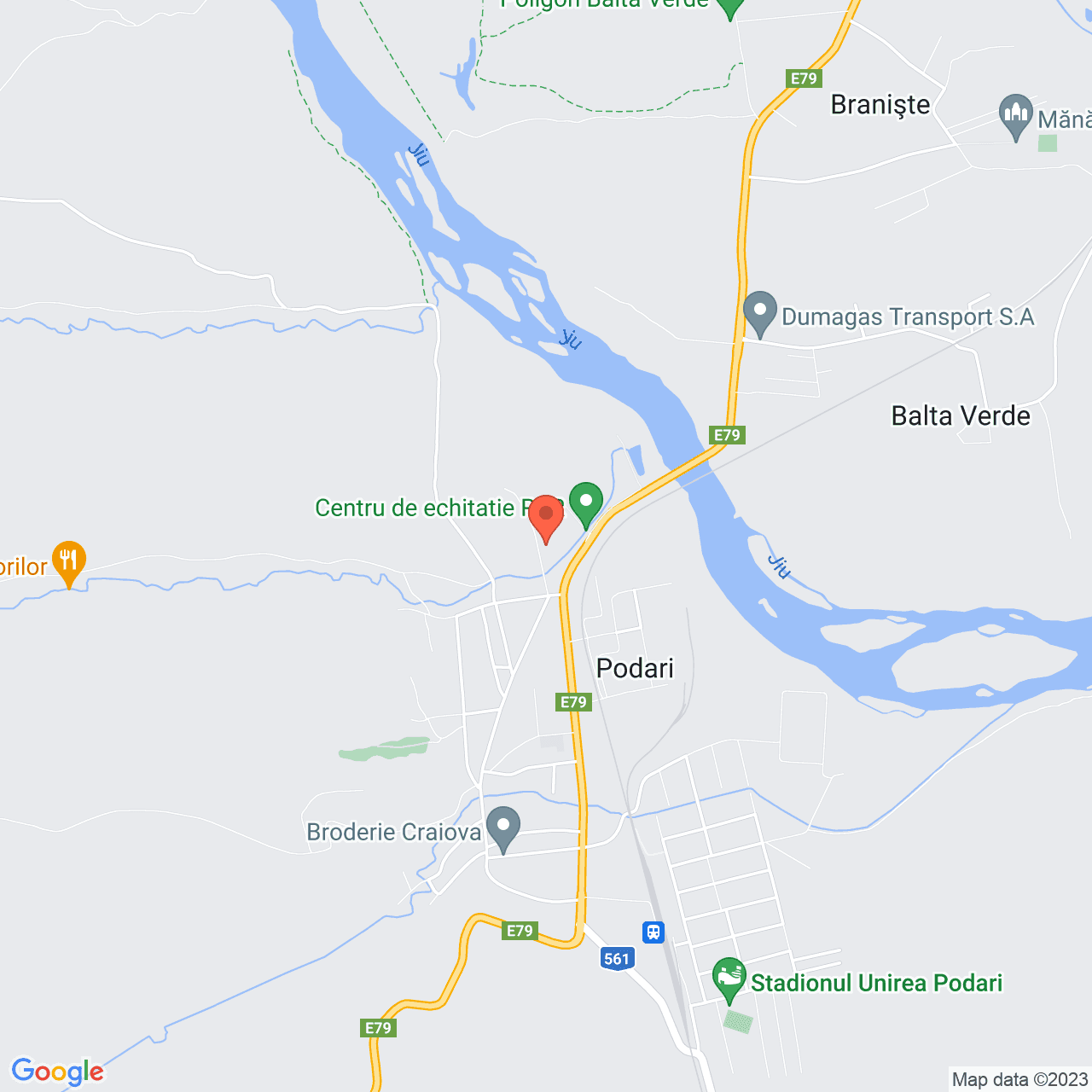 Poza harta streetview, zoom 14, adresa Podari, , judetul