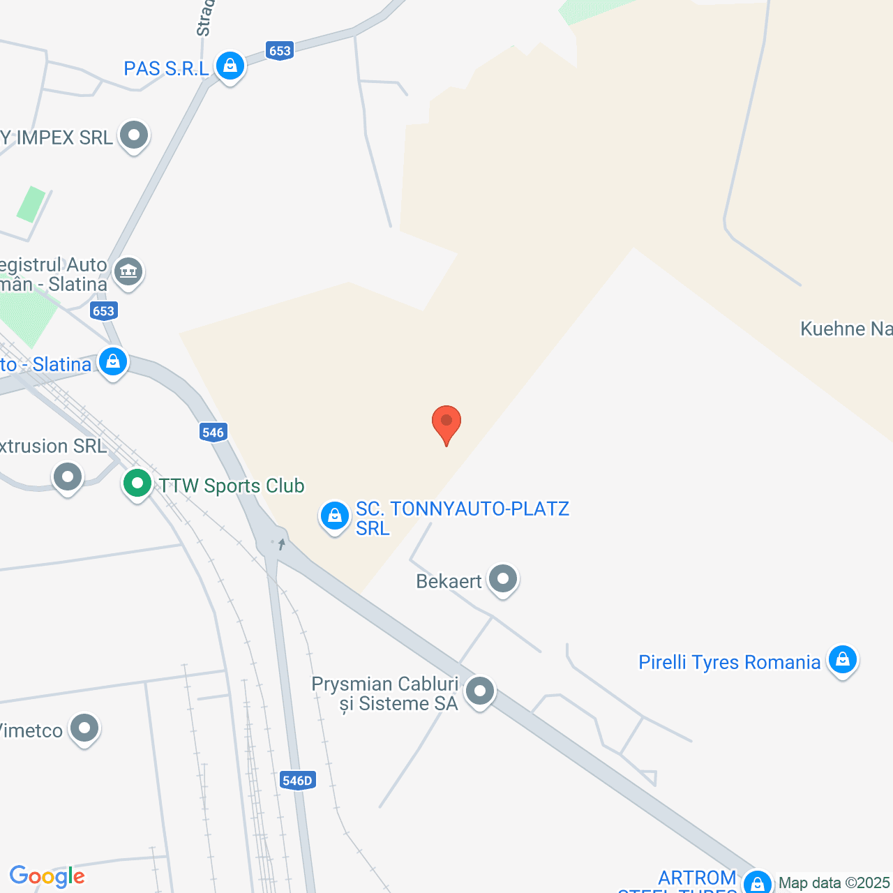 Poza harta streetview, zoom 16, adresa Slatina Olt, , judetul