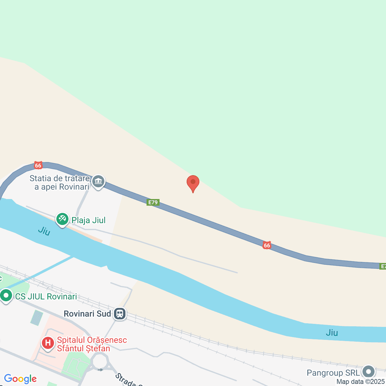 Poza harta streetview, zoom 16, adresa Rovinari Gorj, , judetul