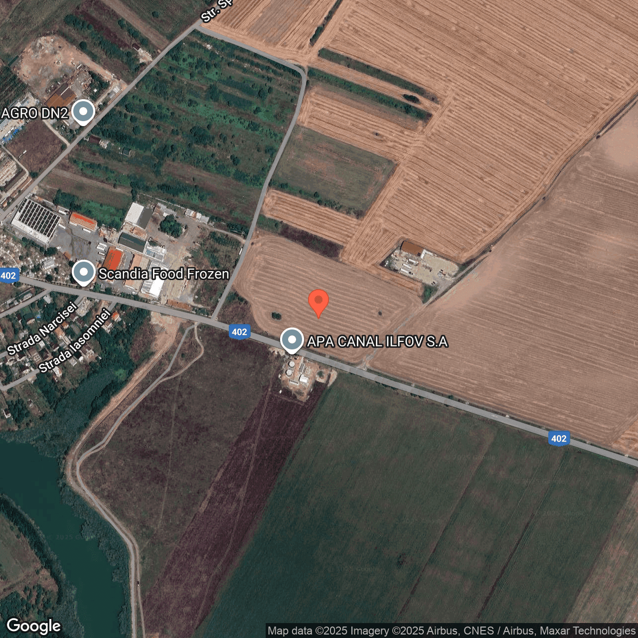 Poza harta hybrid, zoom 16, adresa Petrachioaia Ilfov, , judetul