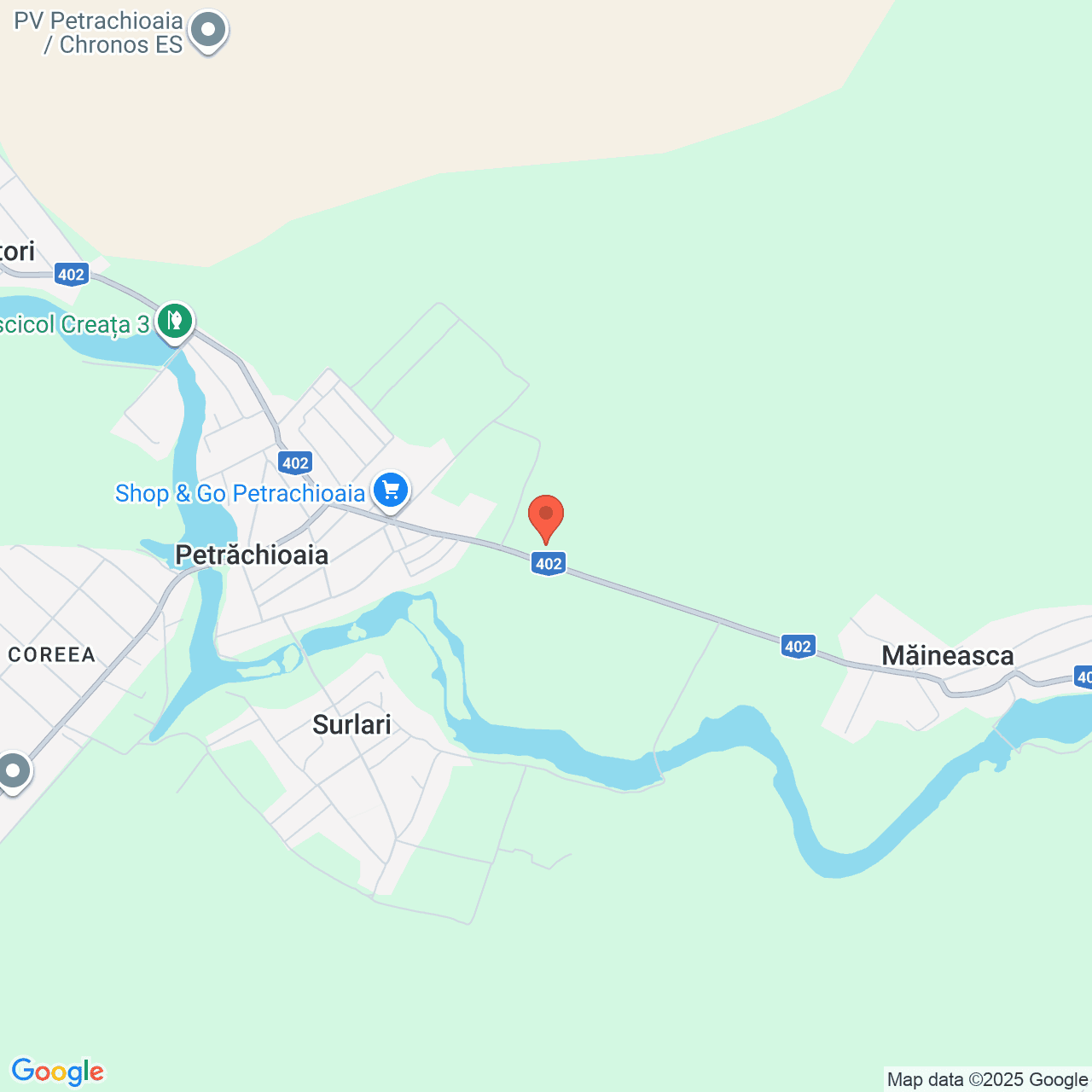 Poza harta streetview, zoom 14, adresa Petrachioaia Ilfov, , judetul