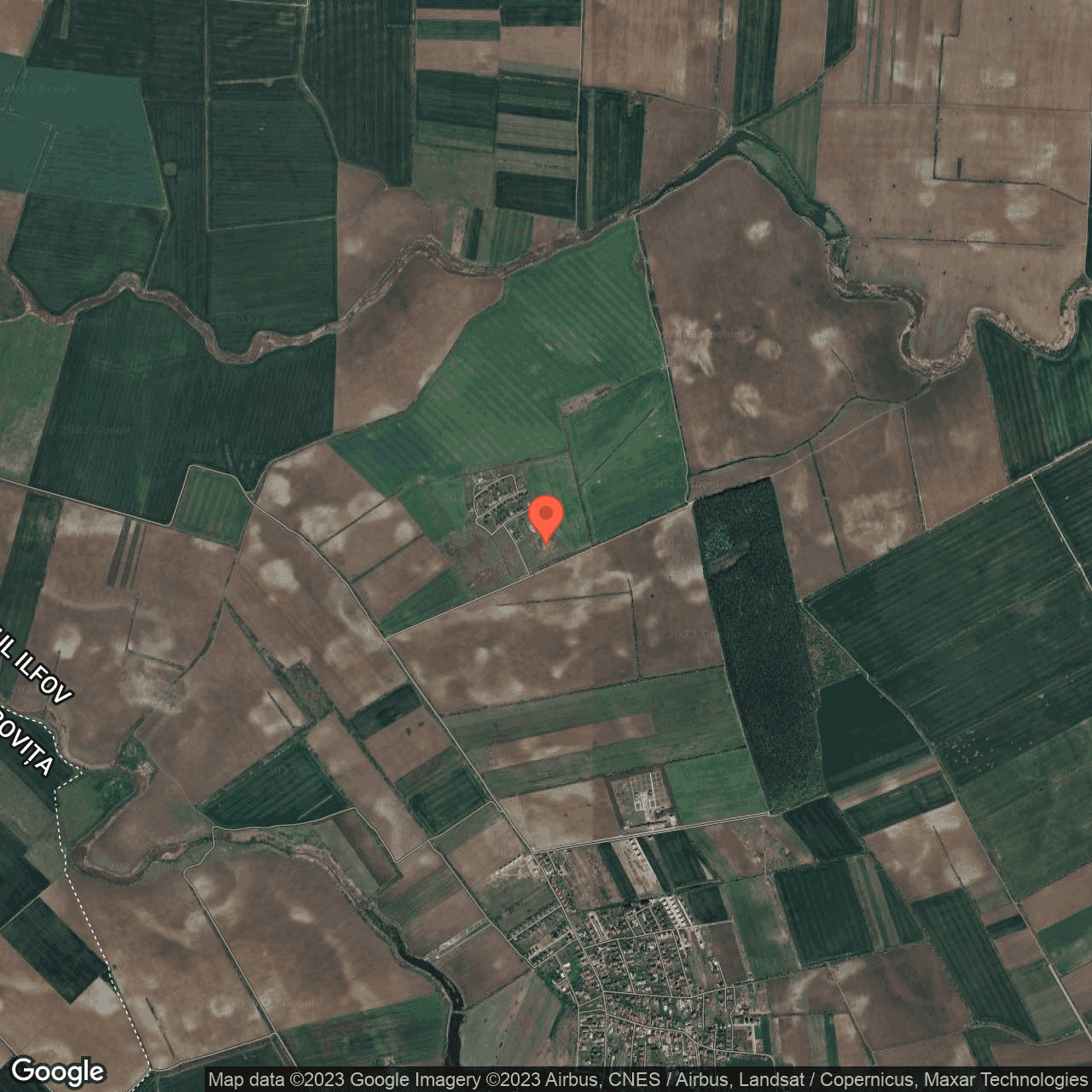 Poza harta hybrid, zoom 14, adresa Balotesti, , judetul