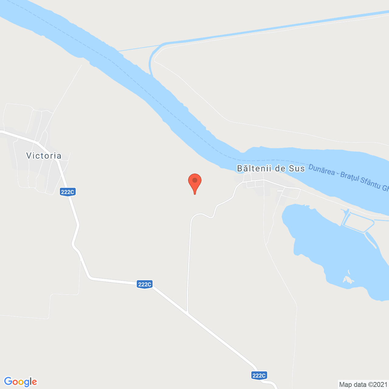 Poza harta streetview, zoom 14, adresa Nufaru, Nufaru, judetul Tulcea