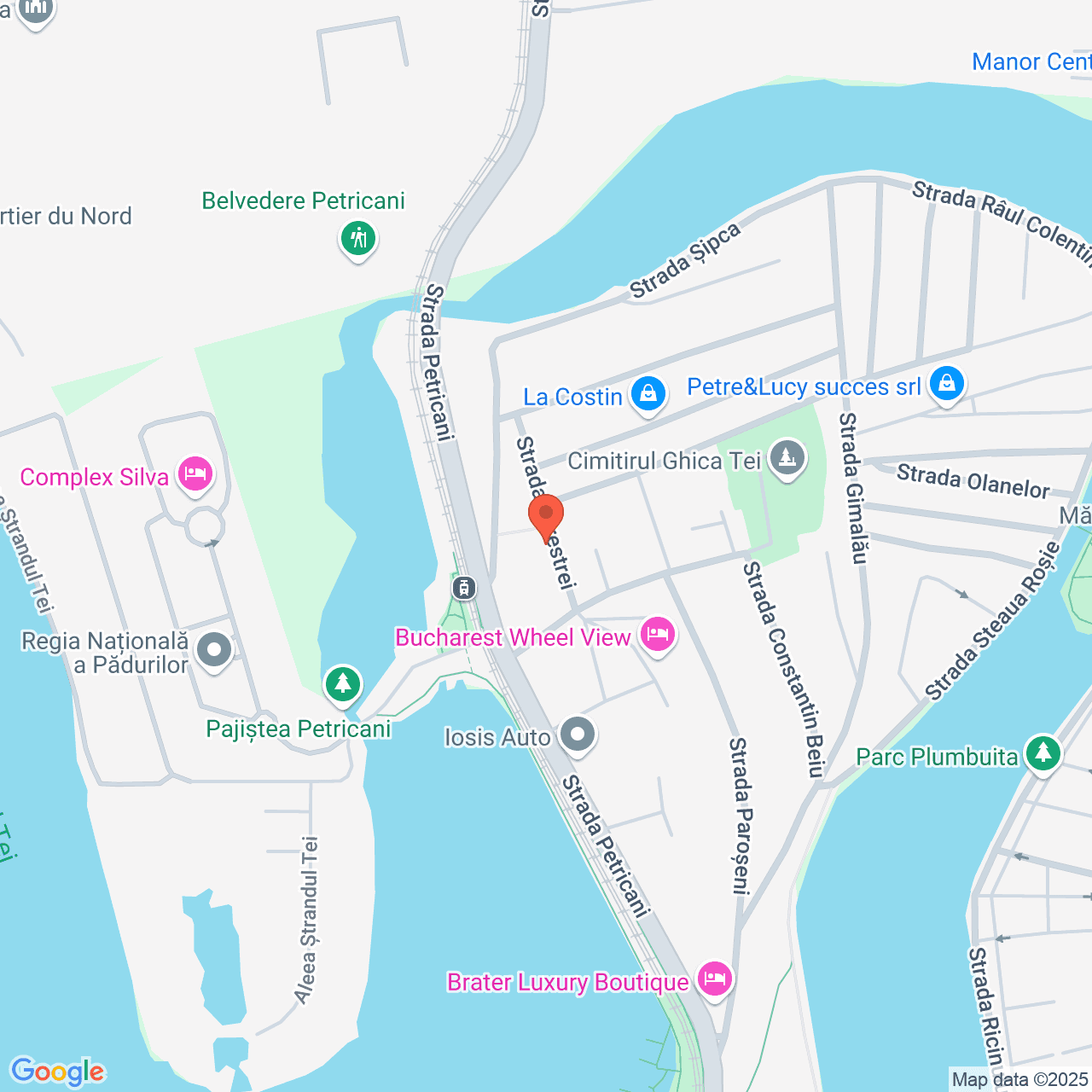 Poza harta streetview, zoom 16, adresa Bucuresti, str. Ferestrei nr. 15, , judetul