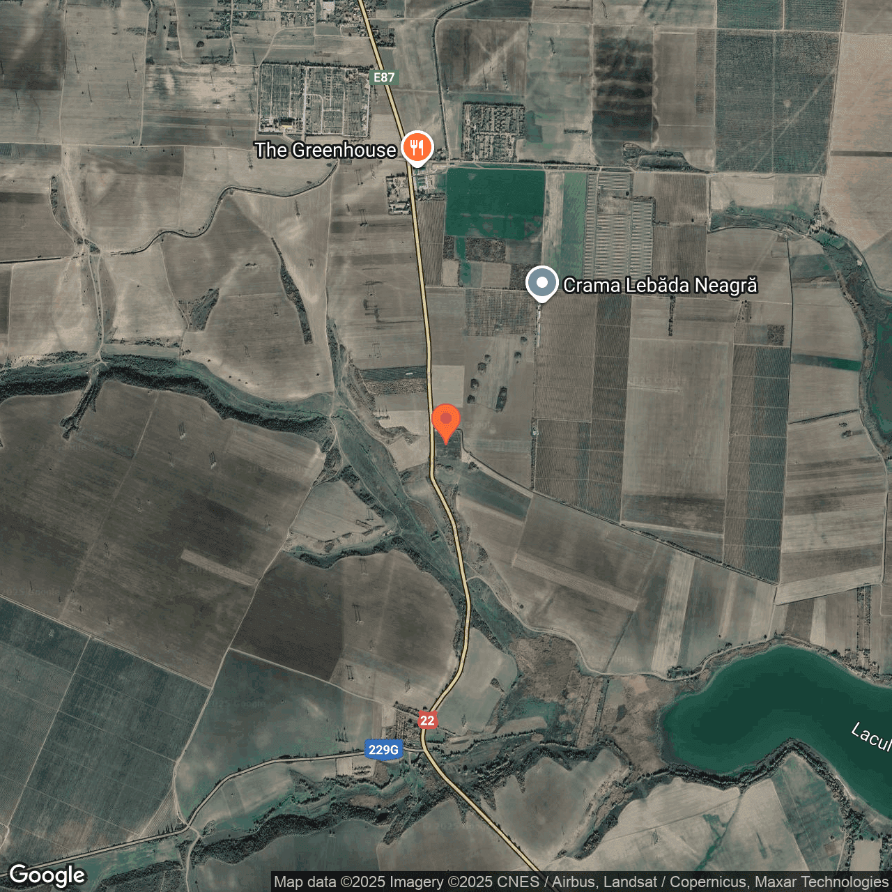 Poza harta hybrid, zoom 14, adresa Isaccea Tulcea, , judetul