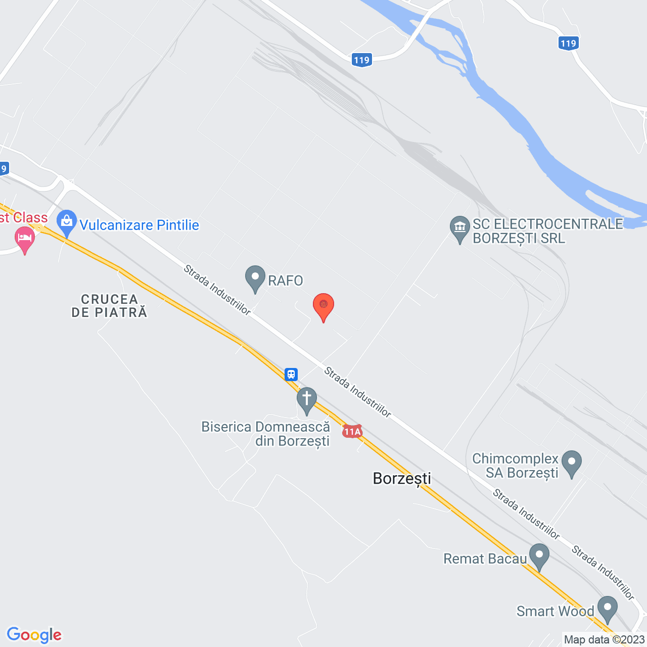 Poza harta streetview, zoom 14, adresa Onesti, , judetul