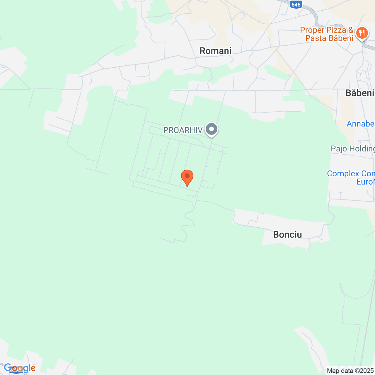 Poza harta streetview, zoom 14, adresa Băbeni, str. Uzinei nr. 1, jud. Vâlcea, , judetul